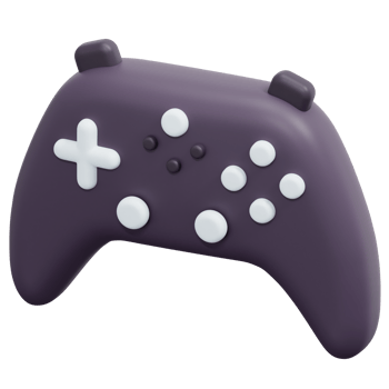 game console 3d render icon illustration png