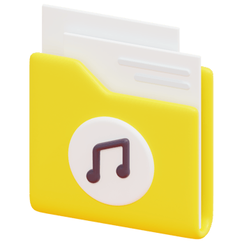 folder 3d render icon illustration png