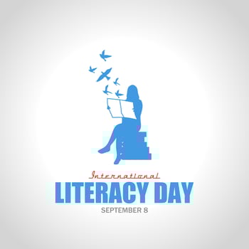 International Literacy Day vector