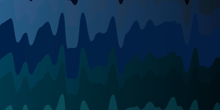 Dark Blue, Green vector pattern with wry lines.