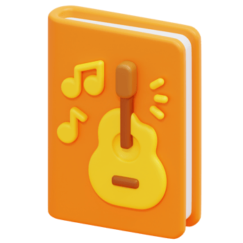 music book 3d render icon illustration png