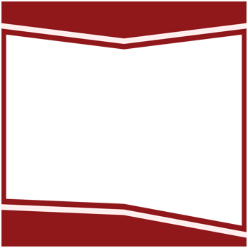 twibbon red and white frame basic shape png