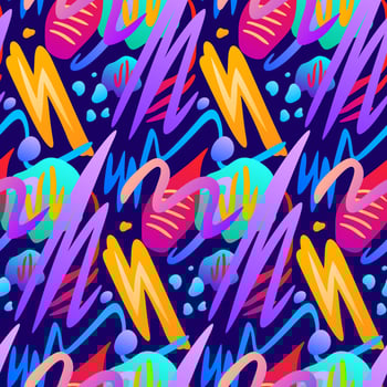 Abstract Vintage Retro Vector Seamless Pattern