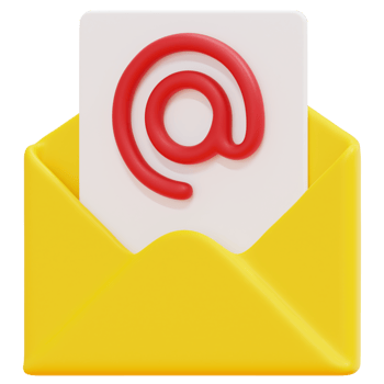 arrob 3d render icon illustration png