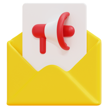 promote 3d render icon illustration png