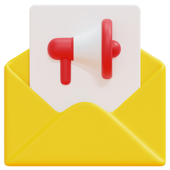 promote 3d render icon illustration png