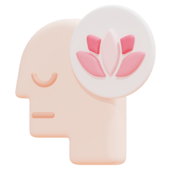 wellness 3d render icon illustration png
