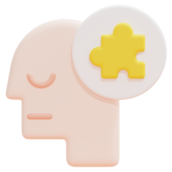 solution 3d render icon illustration png