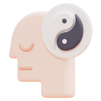 meditation 3d render icon illustration png