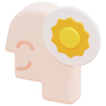happiness 3d render icon illustration png