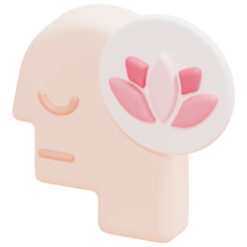 wellness 3d render icon illustration png