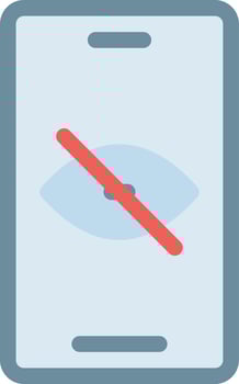 hide vector illustration on a background.Premium quality symbols.vector icons for concept and graphic design.