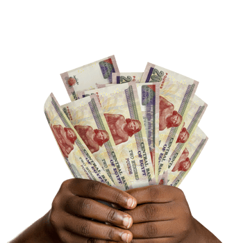 Black hands holding 3D rendered 200 Egyptian pound notes. closeup of Hands holding Egyptian currency notes png