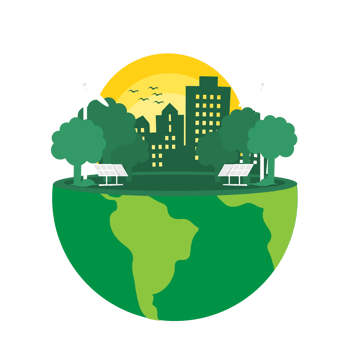 World Earth Day green eco energy png