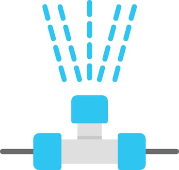 Sprinkler Flat Icon vector