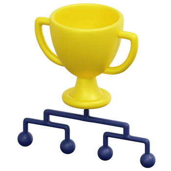 tournament 3d render icon illustration png
