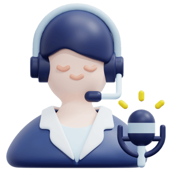 caster 3d render icon illustration png