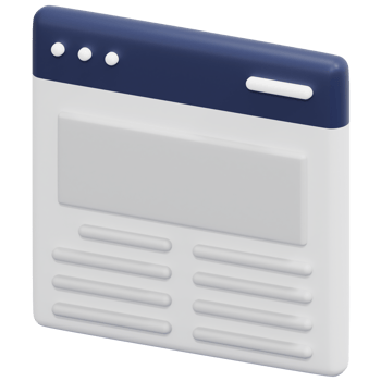 content 3d render icon illustration png