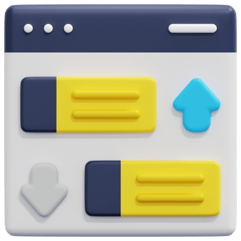 rank 3d render icon illustration png