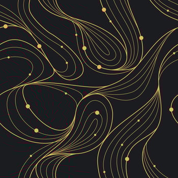 Luxury abstract wave seamless pattern vector