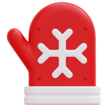 christmas 3d render icon illustration png