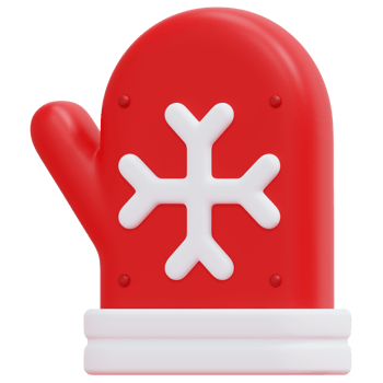christmas 3d render icon illustration png