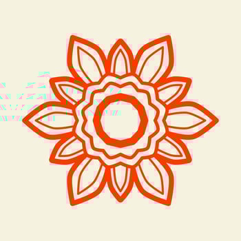 Flower mandala vector illustration. Mandalas. Vintage decorative elements. Oriental pattern, vector illustration. Islam, Arabic, Indian, turkish, pakistan, chinese, ottoman motifs