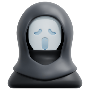 killer 3d render icon illustration png