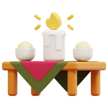 table 3d render icon illustration png