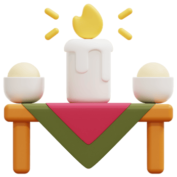 table 3d render icon illustration png