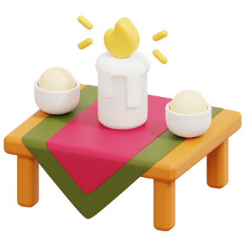 table 3d render icon illustration png