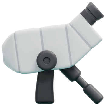 colposcope 3d render icon illustration png