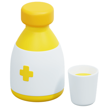 syrup 3d render icon illustration png