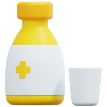syrup 3d render icon illustration png