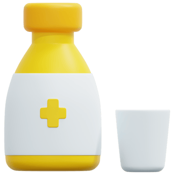 syrup 3d render icon illustration png
