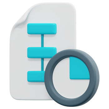 planing 3d render icon illustration png