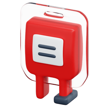 blood bag 3d render icon illustration png