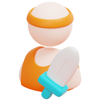 attack 3d render icon illustration png