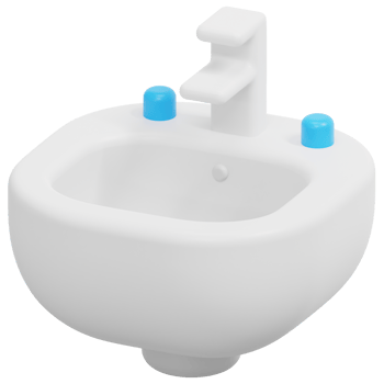 sink 3d render icon illustration png