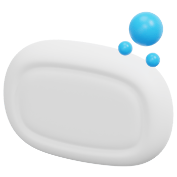 soap 3d render icon illustration png