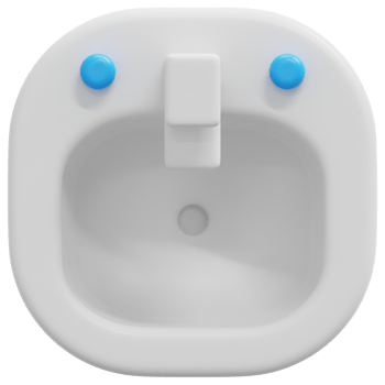 sink 3d render icon illustration png