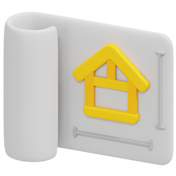 blueprint 3d render icon illustration png