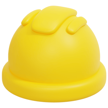 helmet 3d render icon illustration png