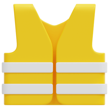 vest 3d render icon illustration png