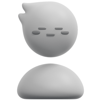 bored 3d render icon illustration png