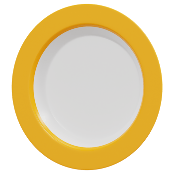 dish 3d render icon illustration png