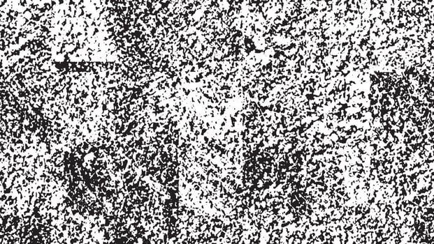 Vector Distressed Dirt Overlay, Retro distressed grunge texture, Grunge background black and white. Texture of chips, cracks, scratches, scuffs, dust, dirt. Old vintage vector pattern.