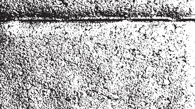Vector Distressed Dirt Overlay, Retro distressed grunge texture, Grunge background black and white. Texture of chips, cracks, scratches, scuffs, dust, dirt. Old vintage vector pattern.