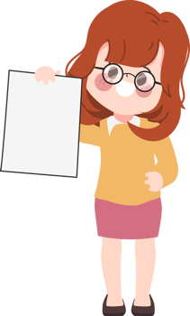 Hand drawn cartoon clip art character design. png