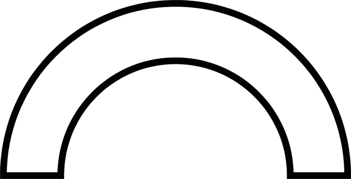 round abstract trendy design element. Aesthetic shape for creative design ornament. Collection of minimalist modern style for decorative design png
